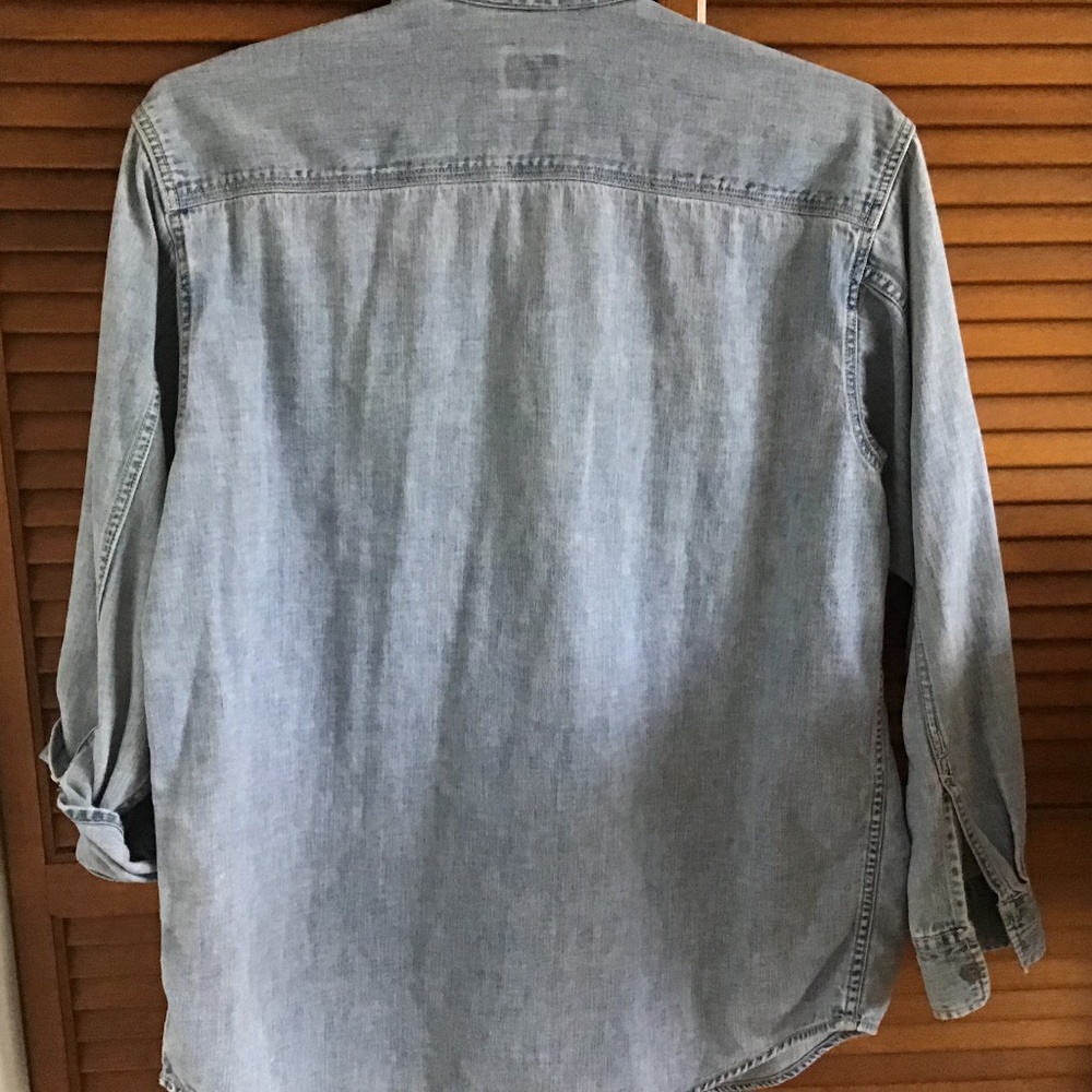 Denim shirt jacket